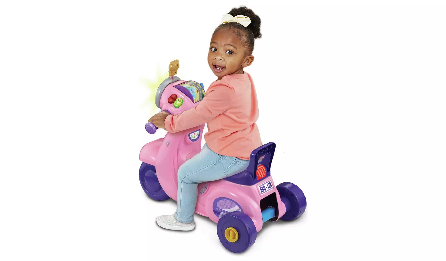 Vtech 2-in-1 Ride & Balance Scooter Pink