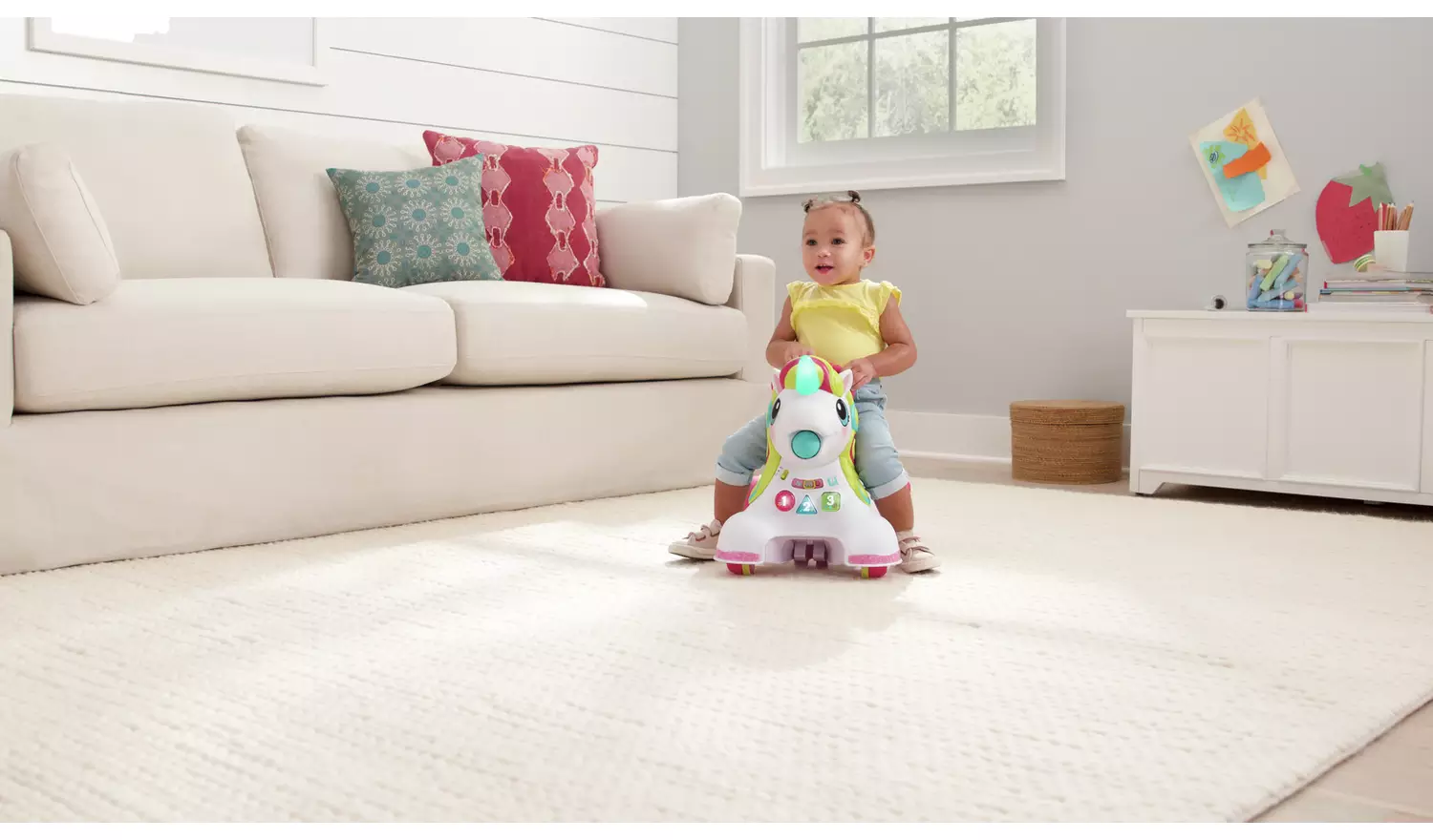 Infantino 3-in-1 Sit, Walk & Ride Unicorn