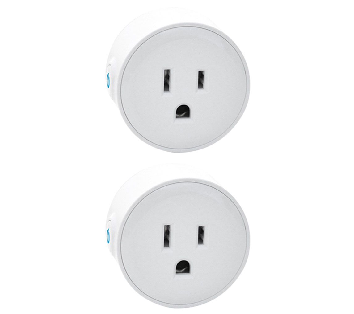 Digital Gadgets Alexa-Enabled Smart Sockets Two-Pack