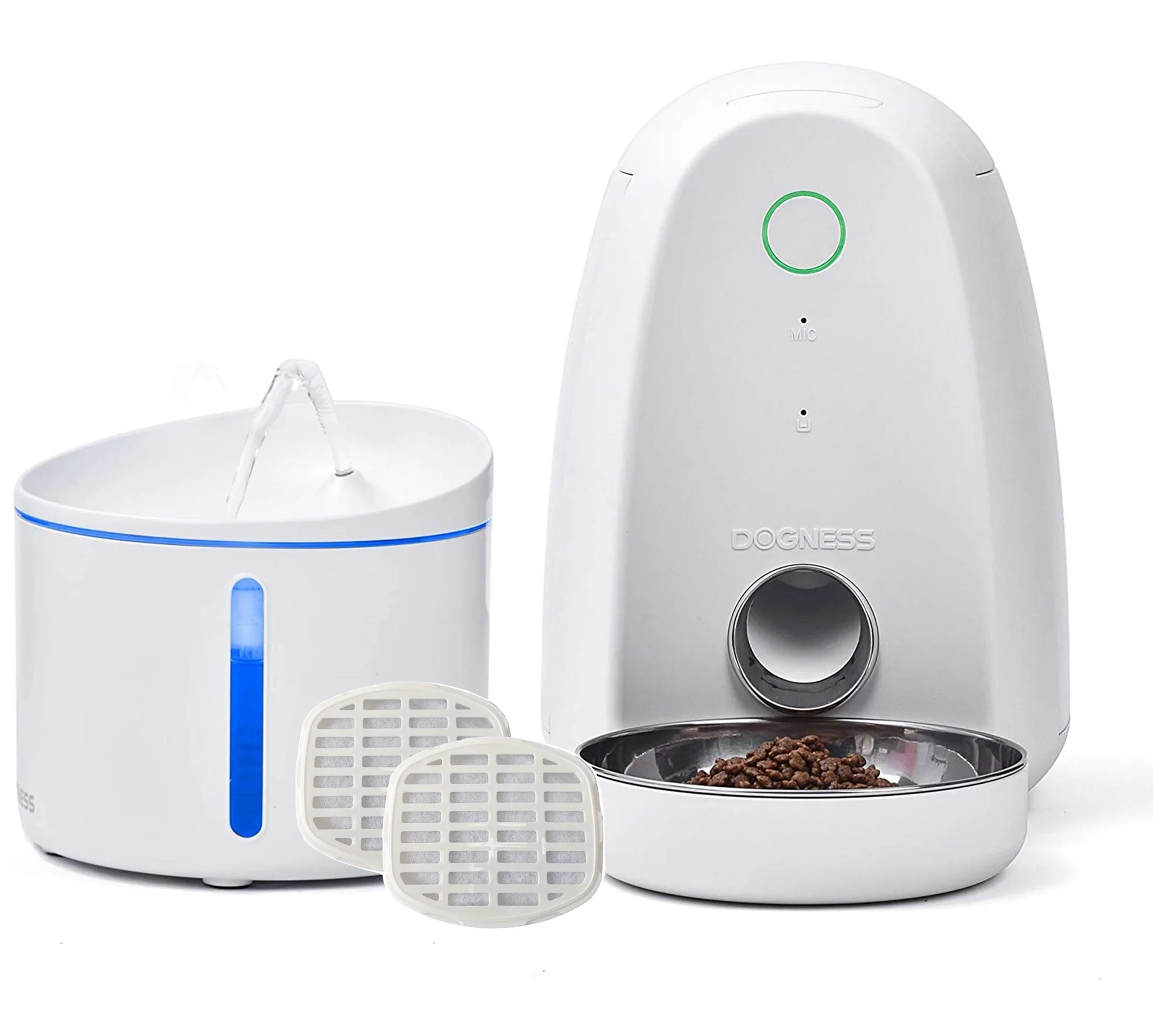 Dogness Wi-Fi Smart Mini Pet Feeder with 1L Mini Water Fountain