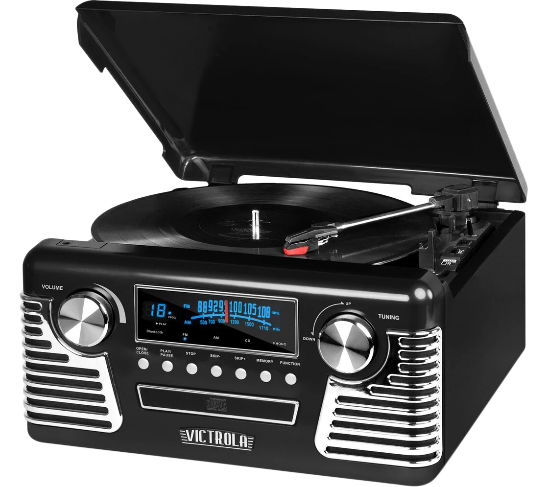 Victrola Haley Retro 4-in-1Bluetooth RecordPlayer