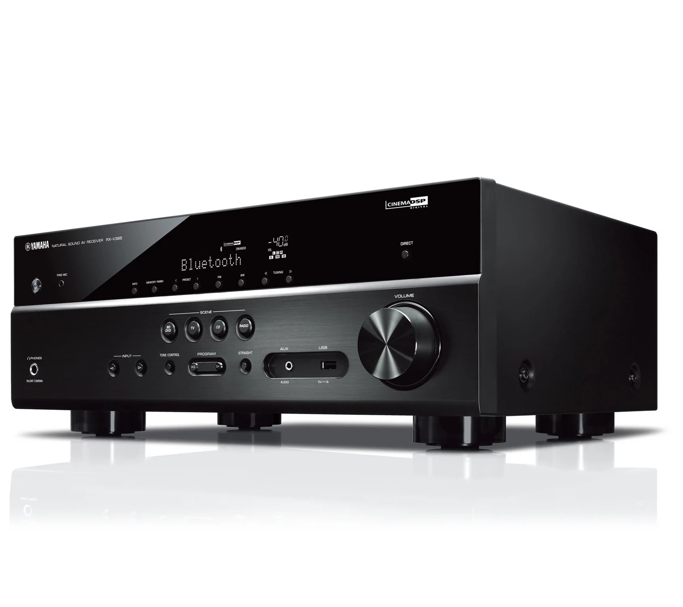 Yamaha RX-V385 AV 4K Receiver w/ MusicCast