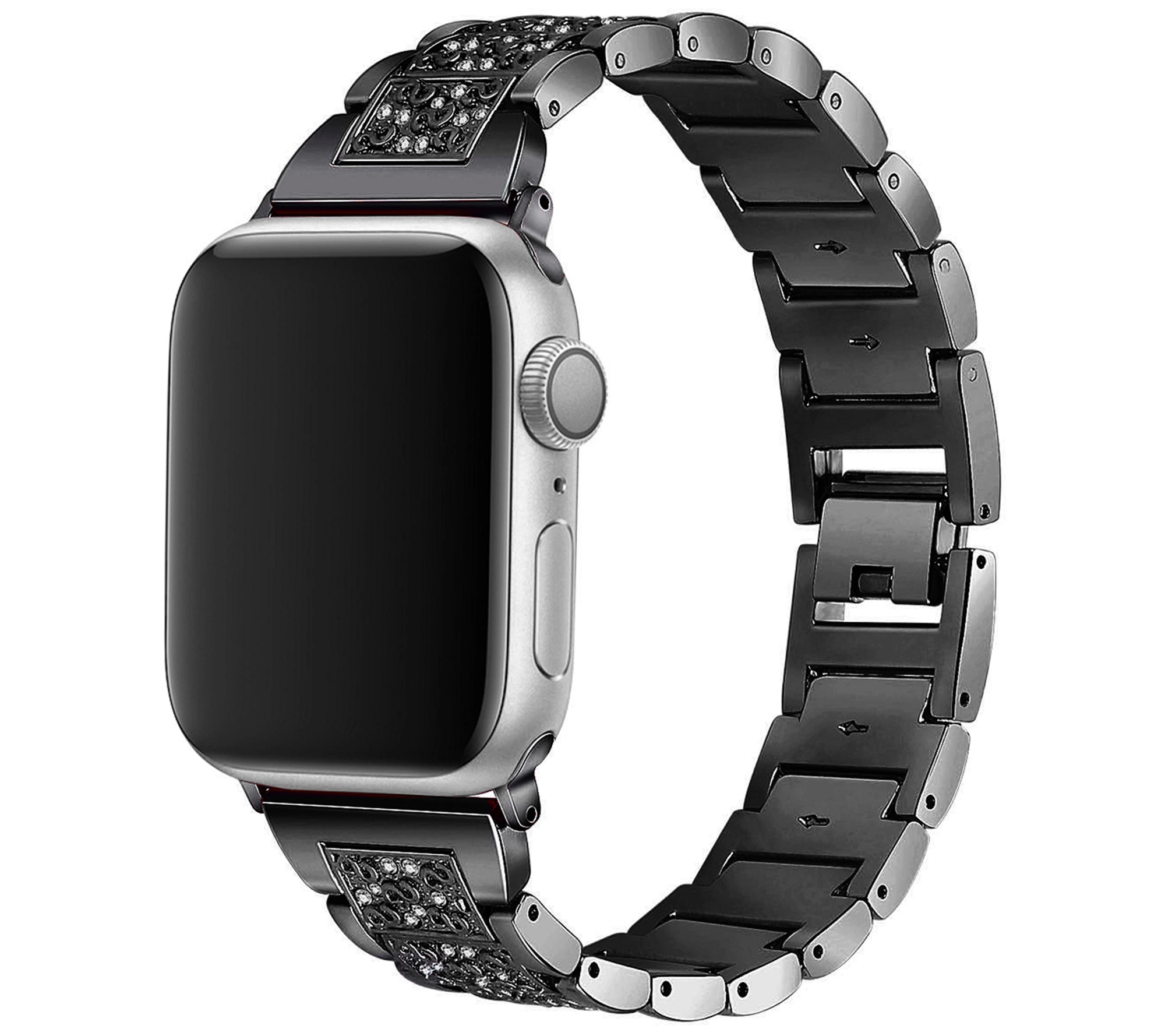 WorryFree Gadgets Apple Watch 42/44/45mm S-BlocMetal Band