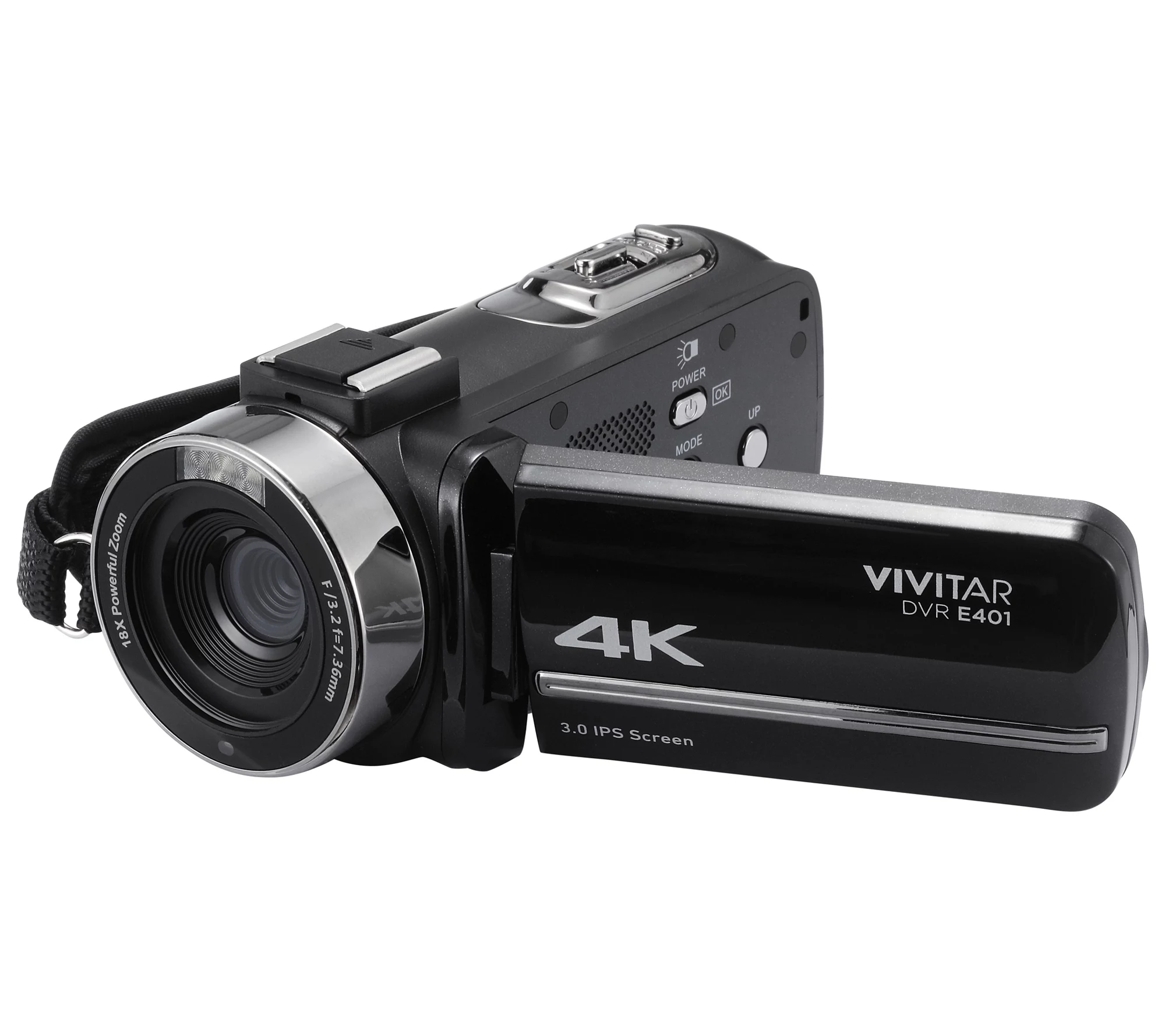 Vivitar 4K 3.0" Digital Camcorder with Ultra HD Video & 18x Zoom