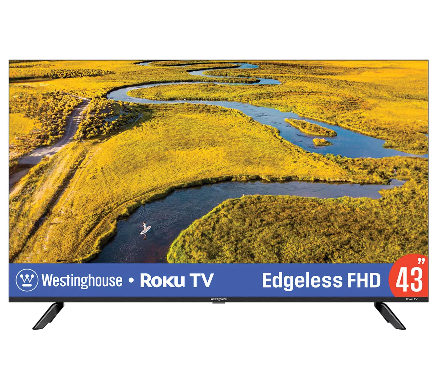 Westinghouse 43" Edgeless Full HD Roku TV