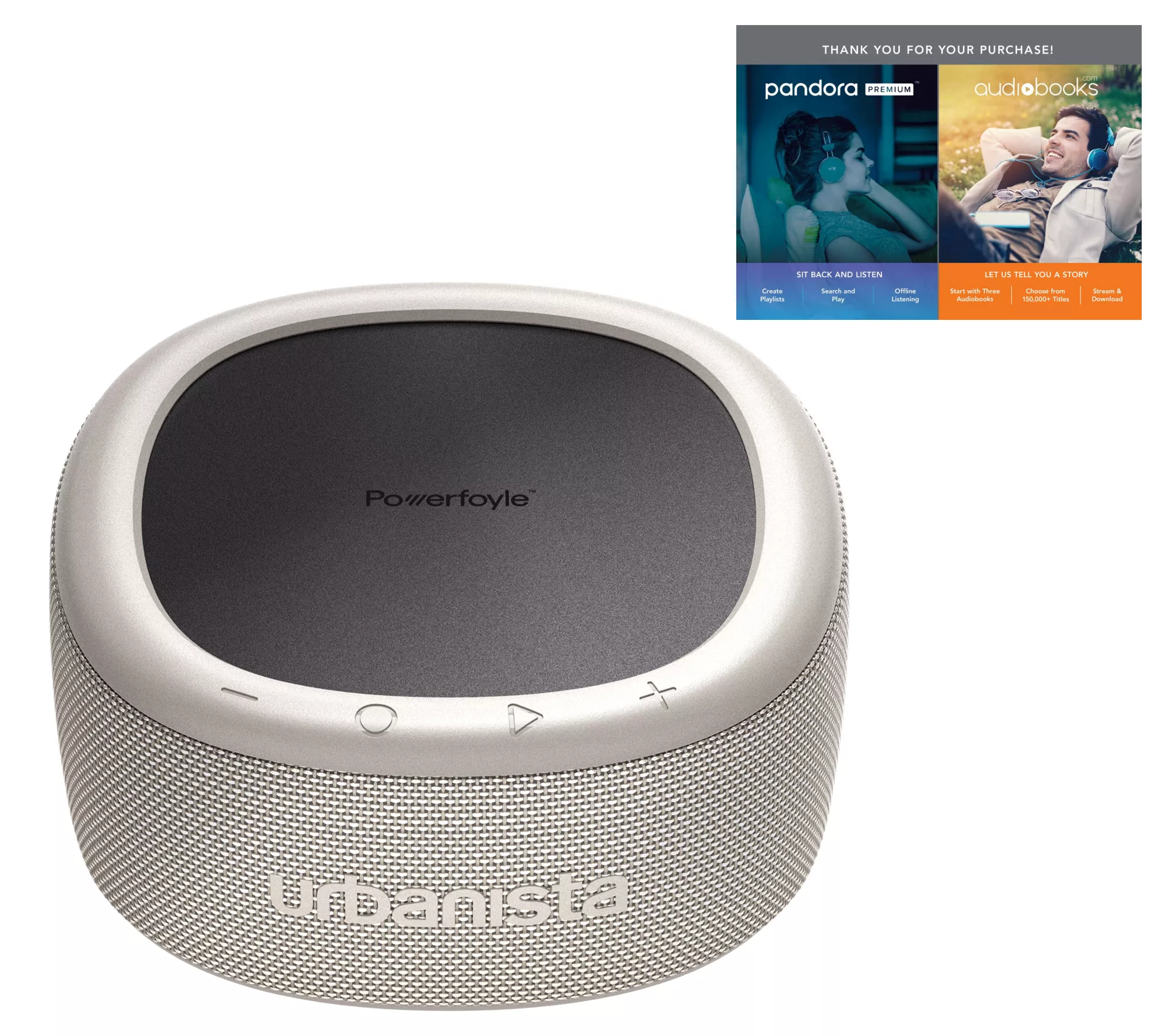 Urbanista Malibu Solar Powered Portable 360 Speaker