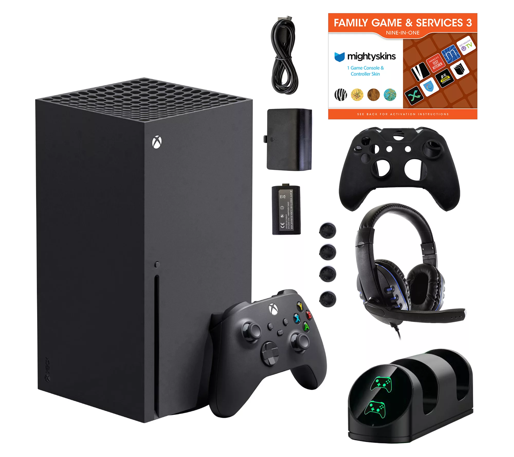 Xbox Series X Disc 1TB Console w/ AccessoriesBundle