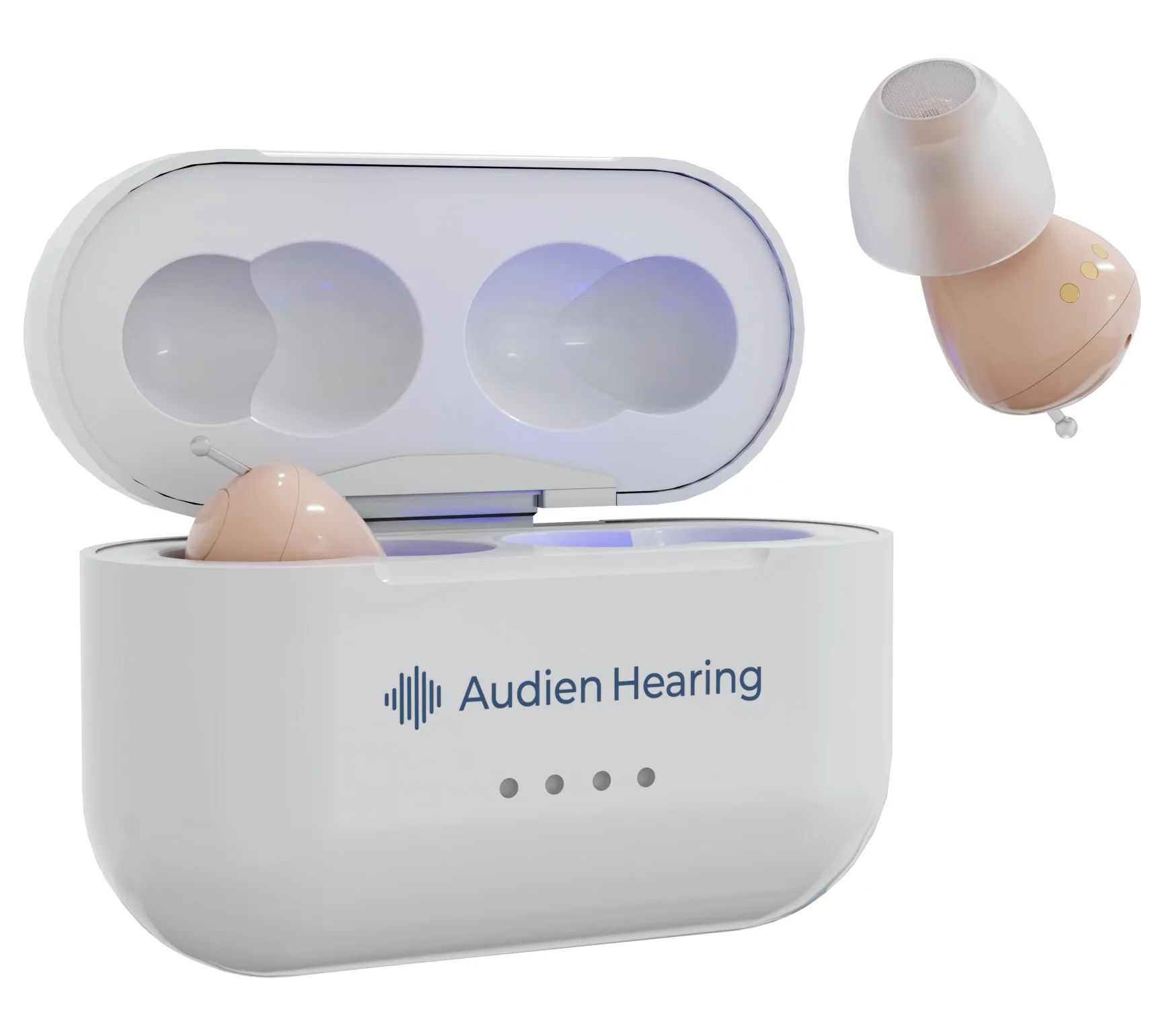 Audien Hearing Atom Pro 2 Rechargeable In Ear Hearing Aids