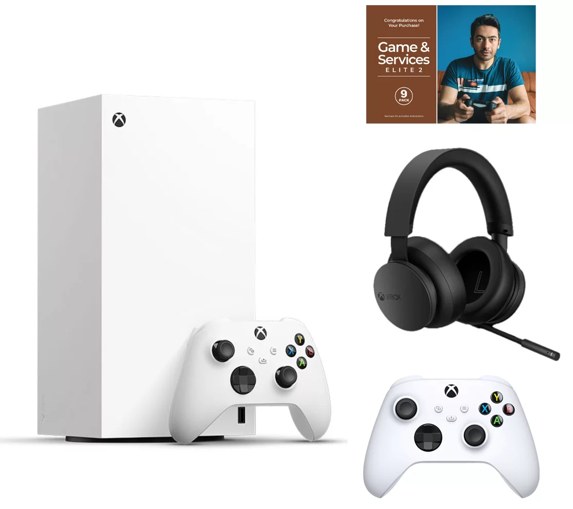 Xbox Series X Digital Console with Extra Controller and Premium Headset