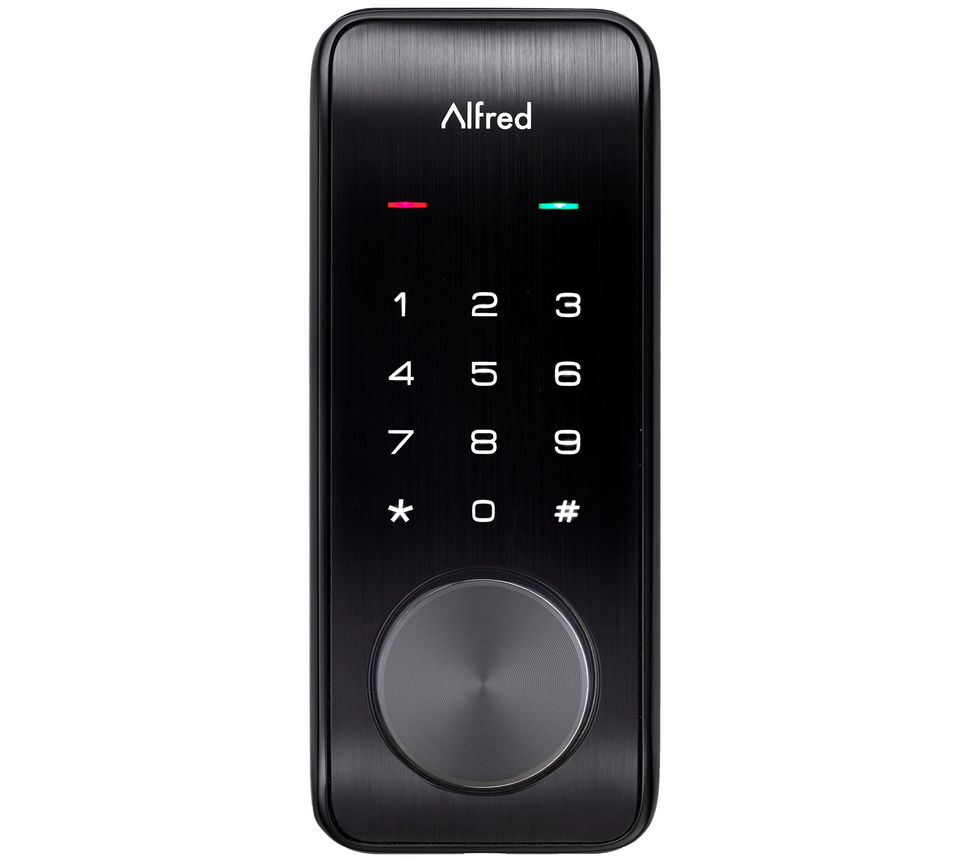 Alfred DB2-B Smart Door Lock Deadbolt Touch Keypad