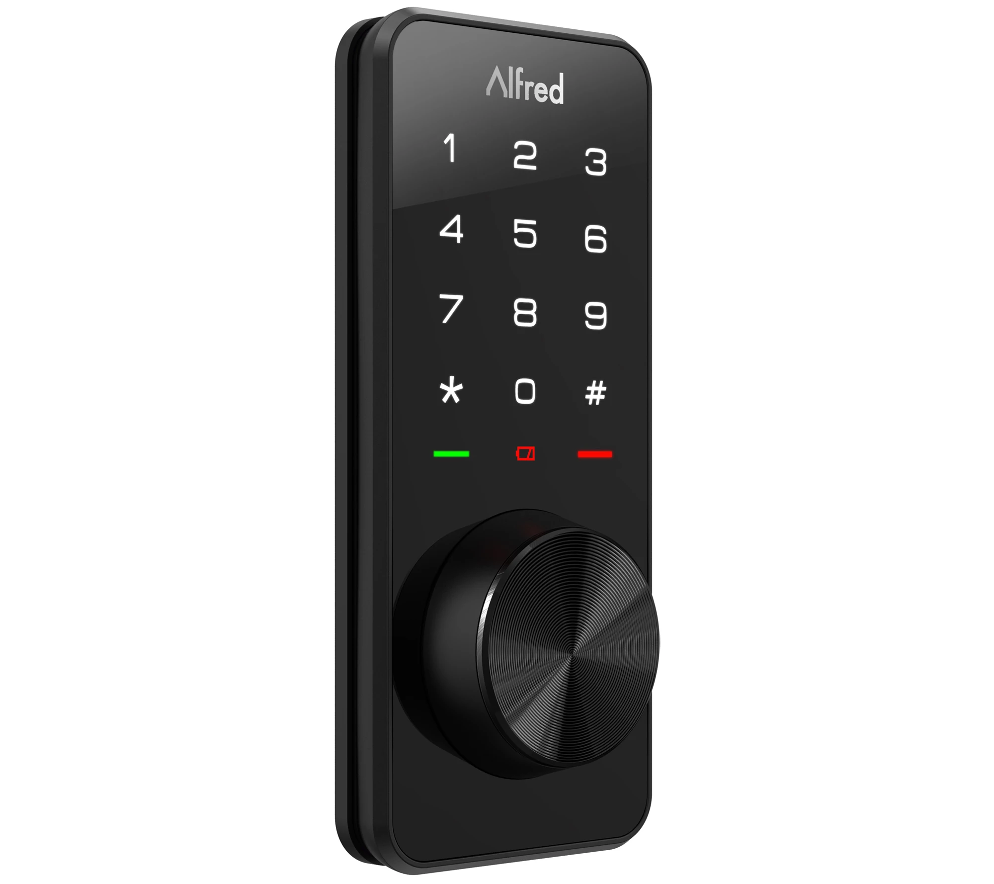 Alfred DB1-B Smart Door Lock Deadbolt Touch Keyad