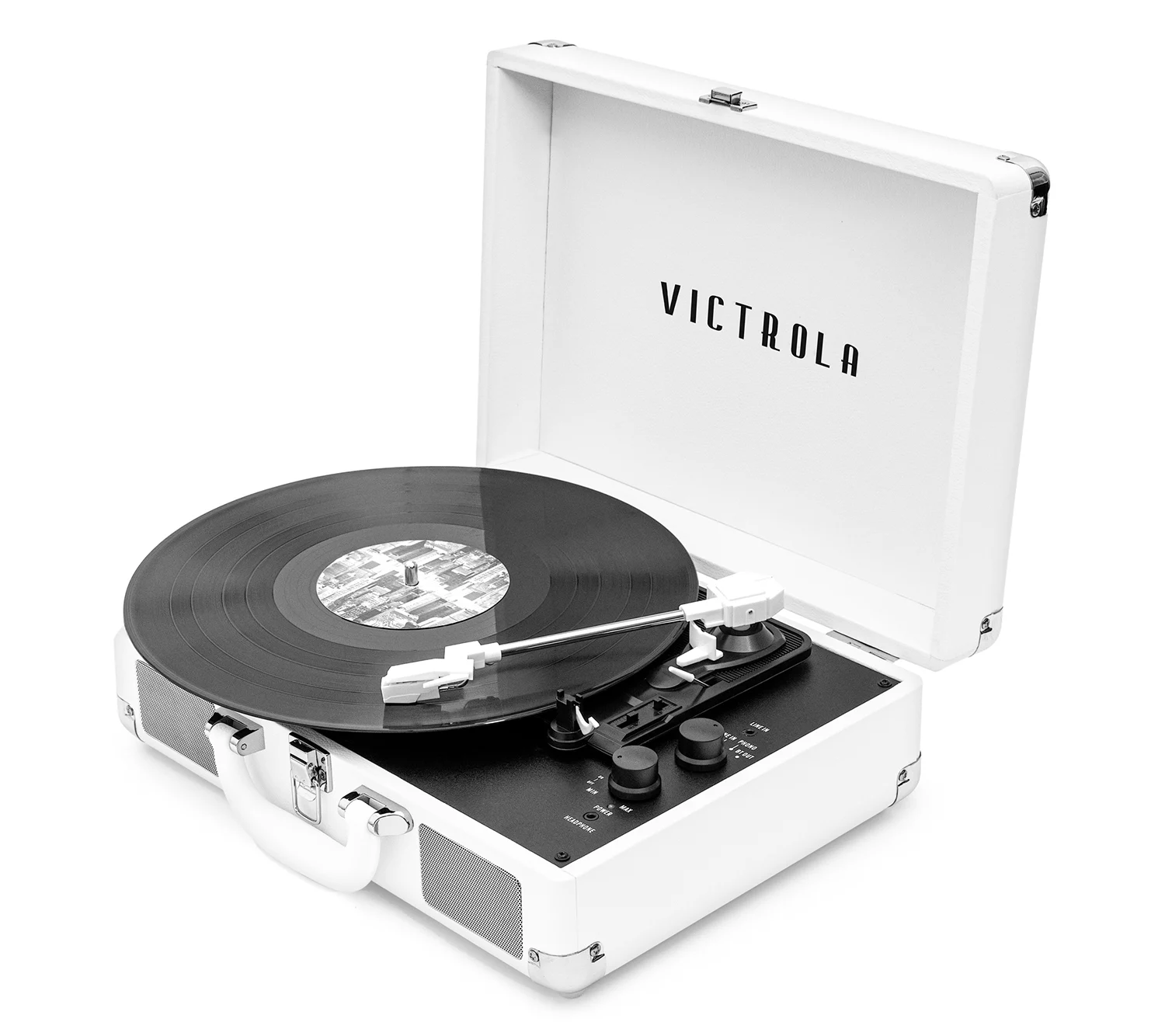 Victrola Journey+ Canvas Suitcase BluetoothRecord Player