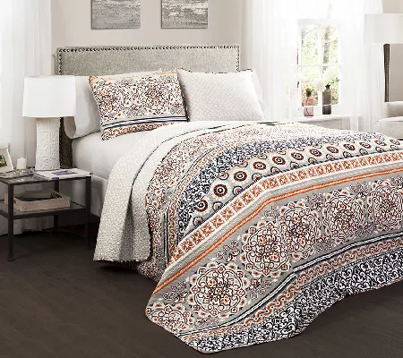 Nesco 3-Piece King Quilt Set by Lush Decor