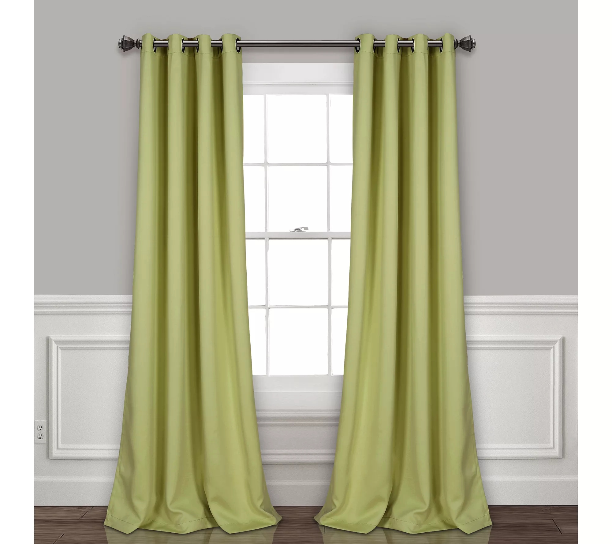 Grommet Blackout 52" x 95" Window Curtains by Lush Decor