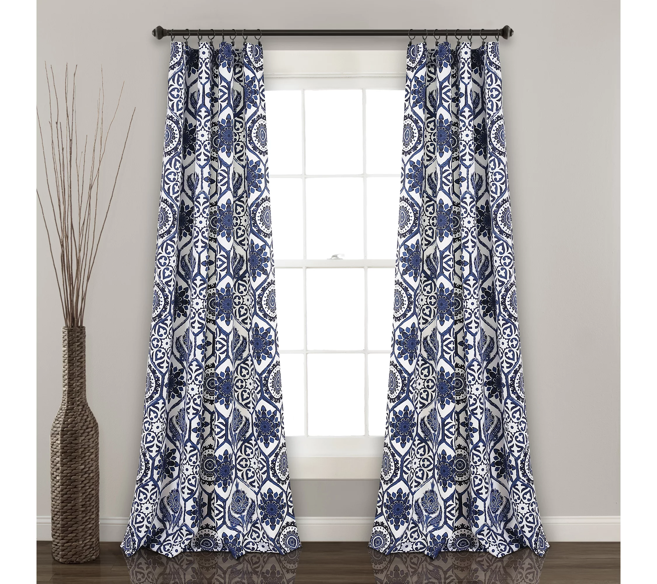 Marvel Room Darkening Window Curtains by Lush Decor