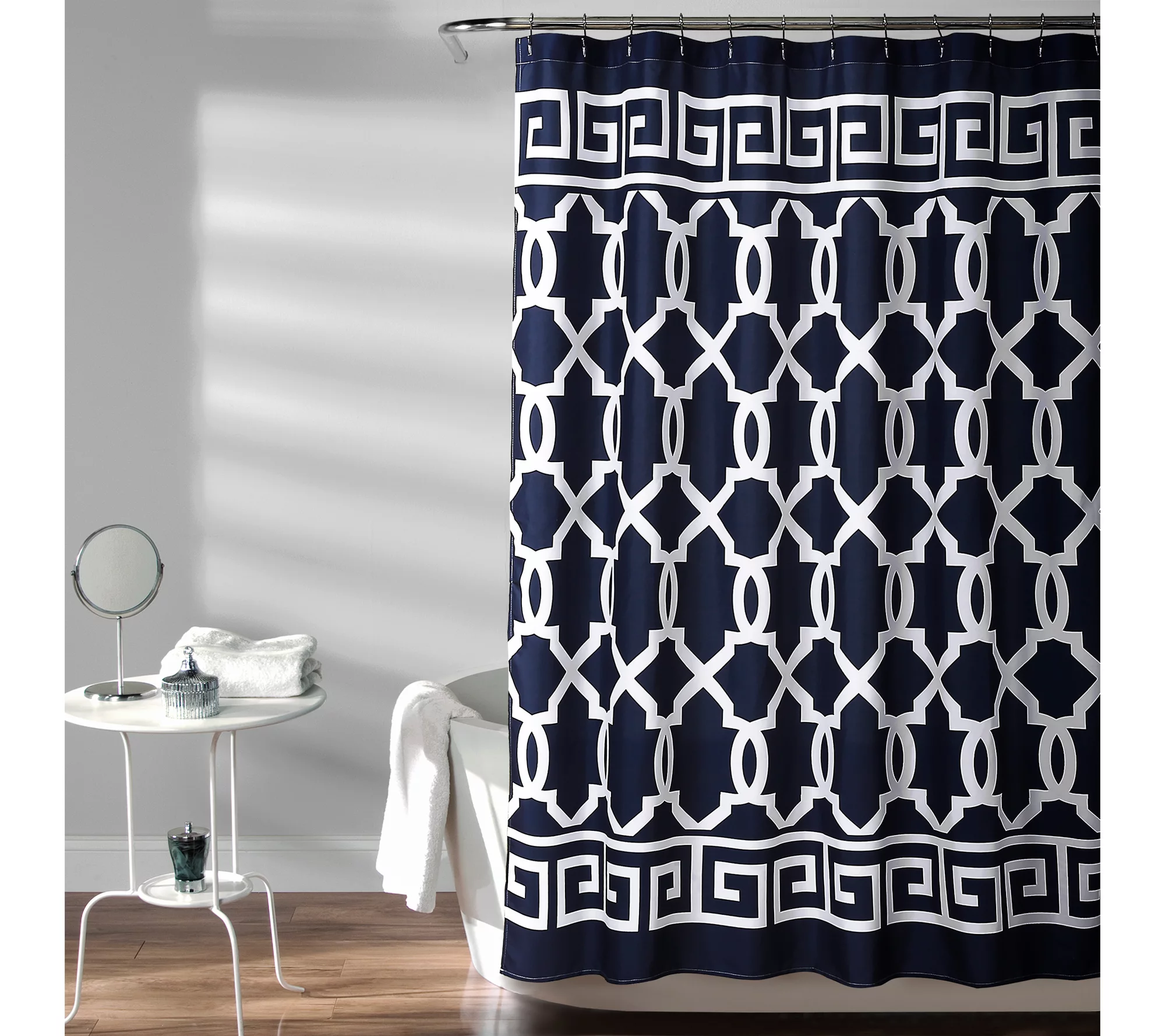 Maze Border 72" x 72" Shower Curtain by Lush Decor