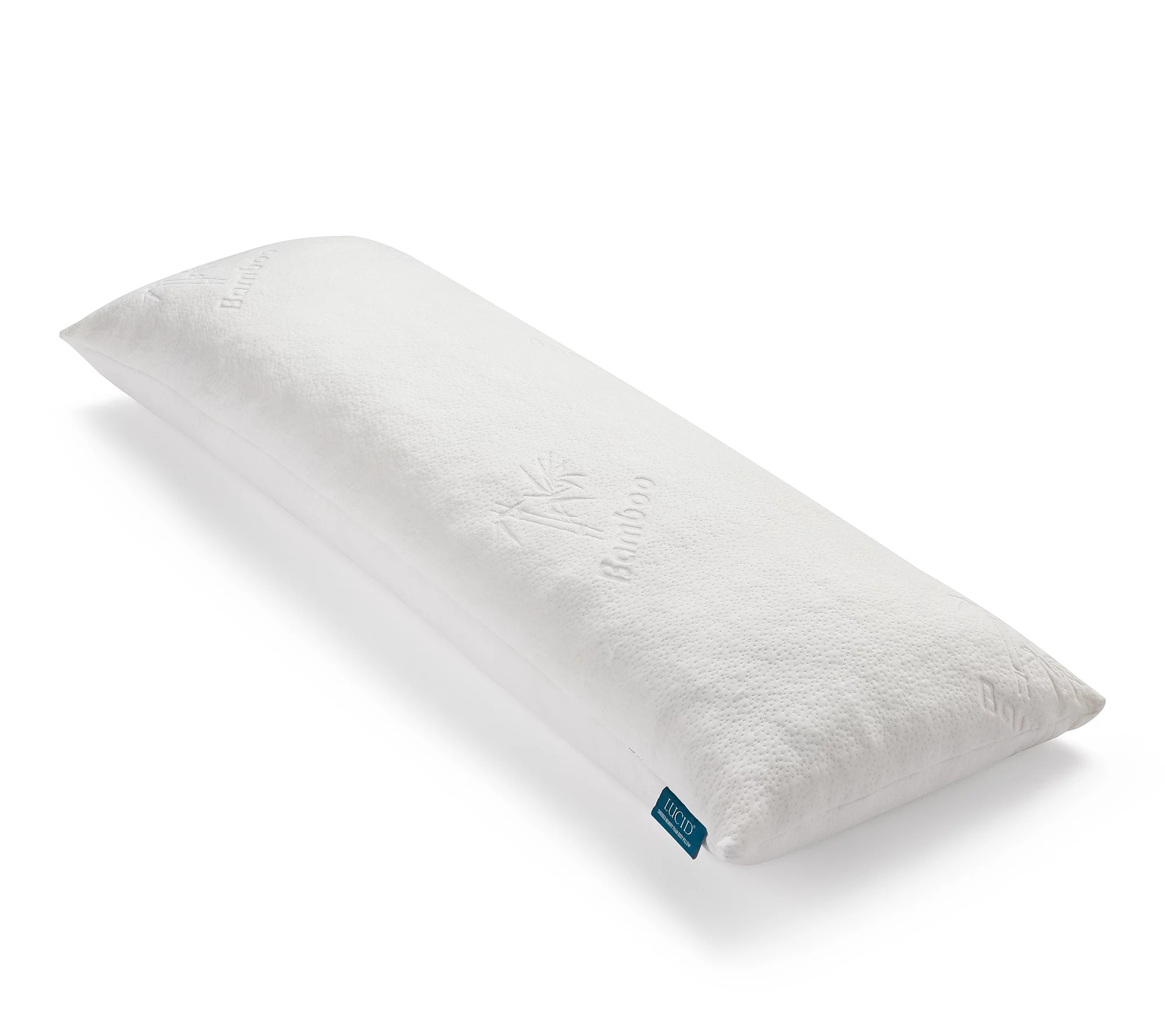 LUCID Comfort Collection Shredded Memory Foam Body Pillow