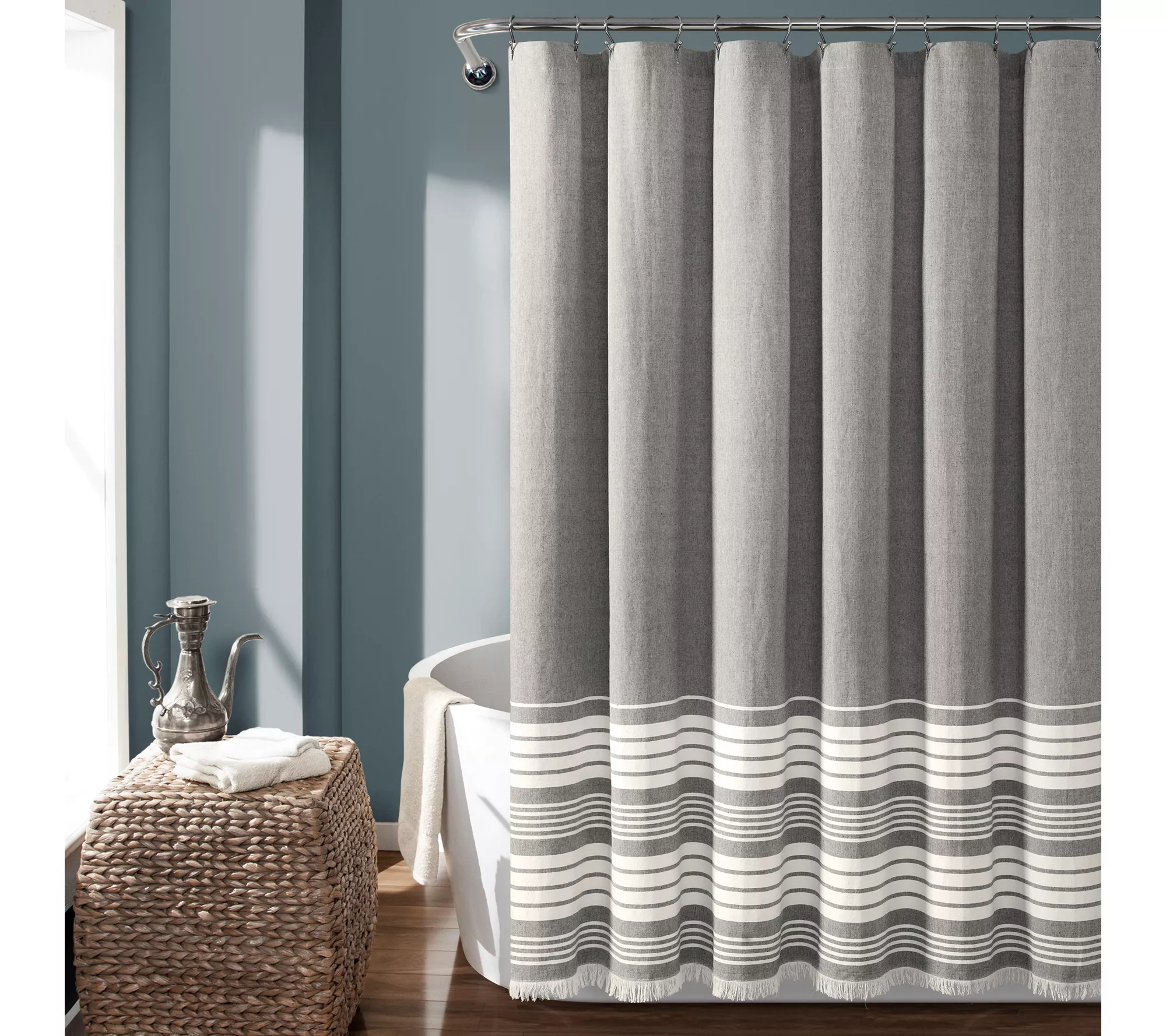 Nantucket Yarn 72" x 72" Shower Curtain by LushDecor