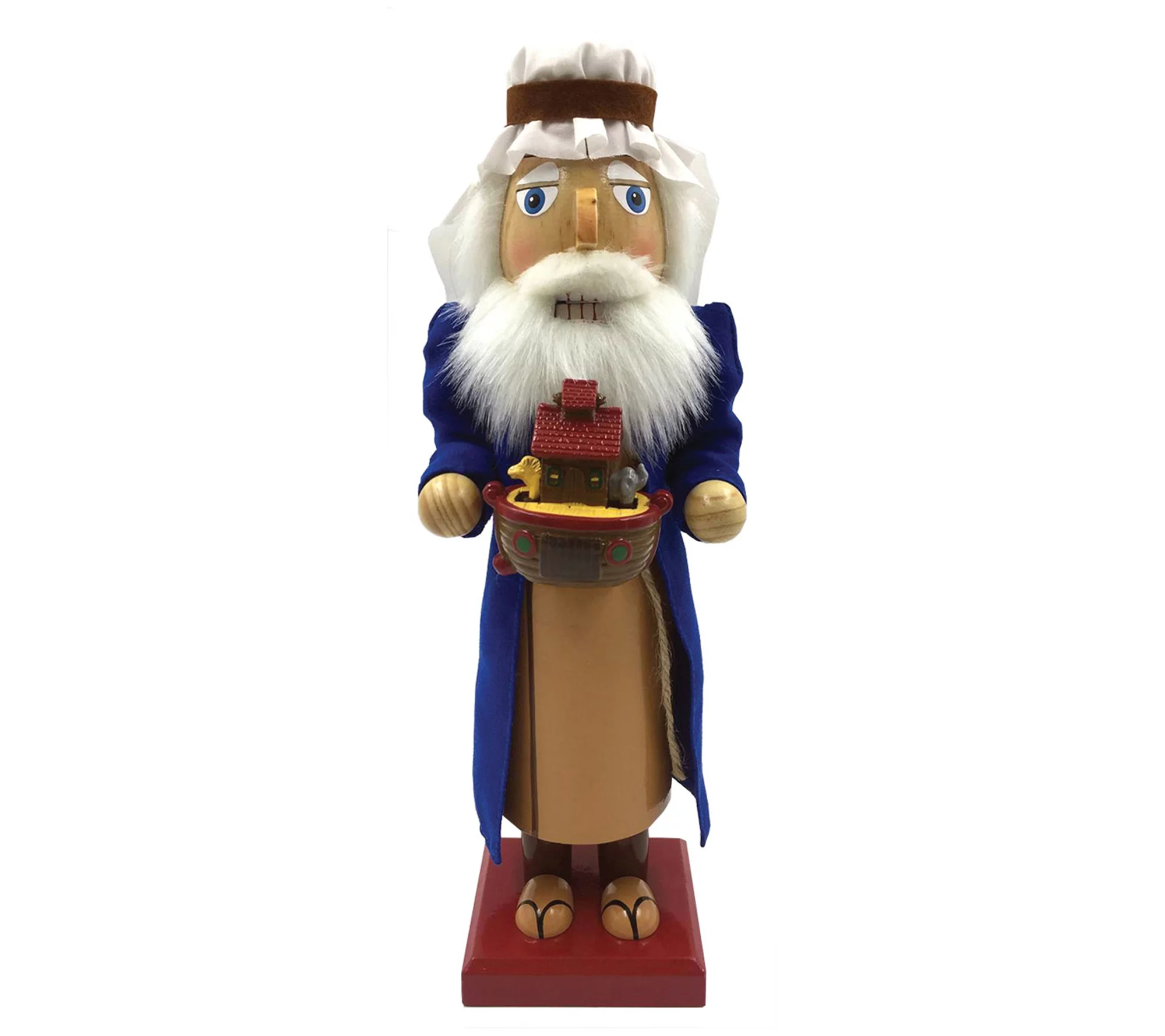 14" Noah Nutcracker by Santa's Workshop