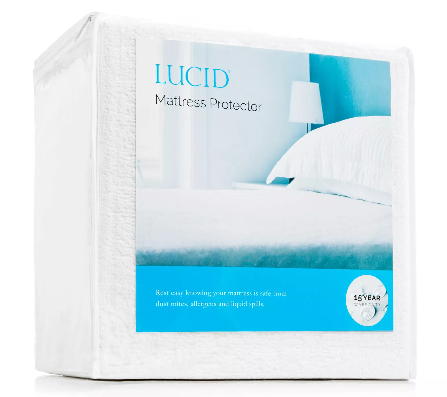 LUCID Comfort Collection Encasement Protector,Queen