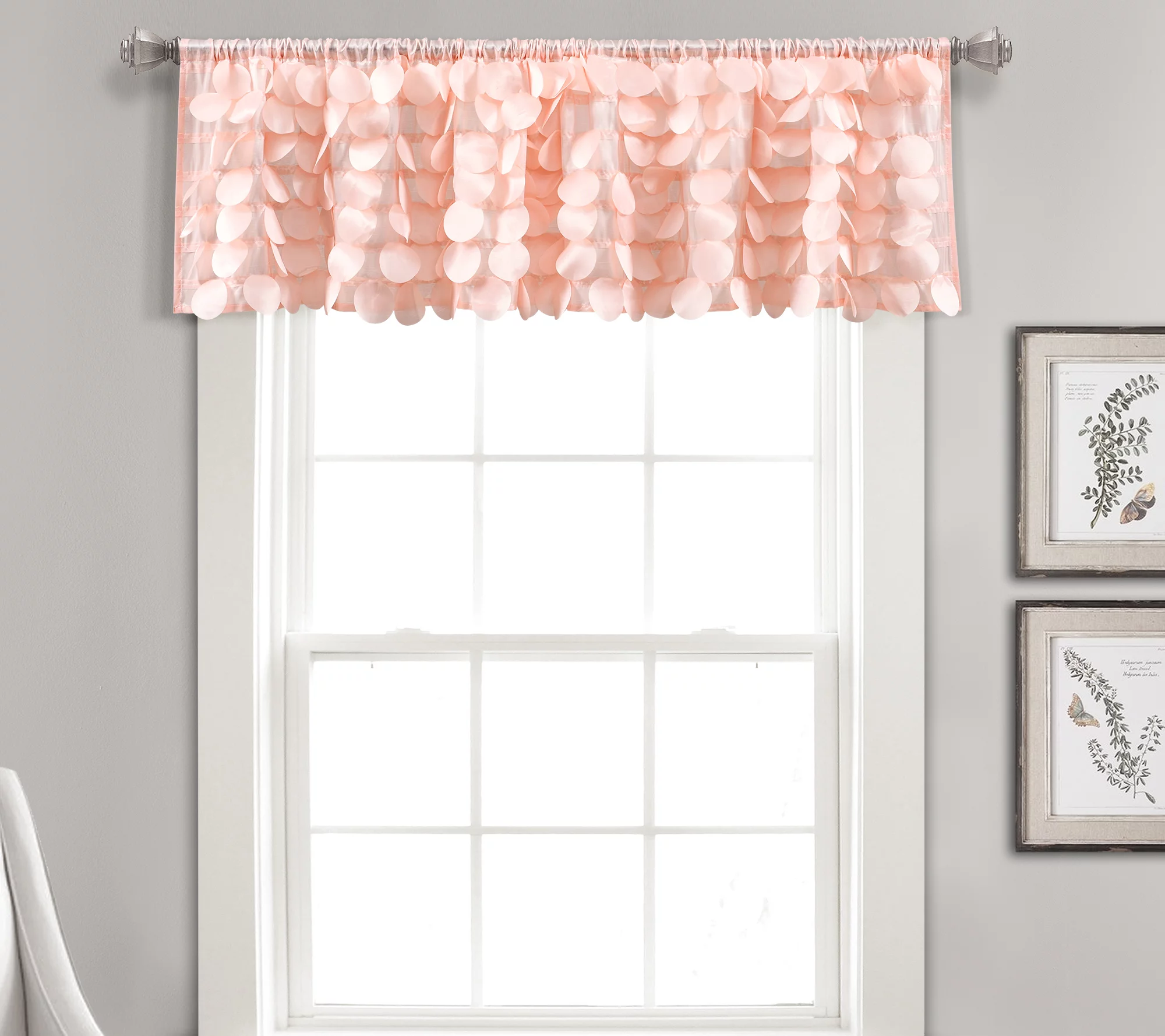 Gigi 70" x 14" Valance by Lush Decor