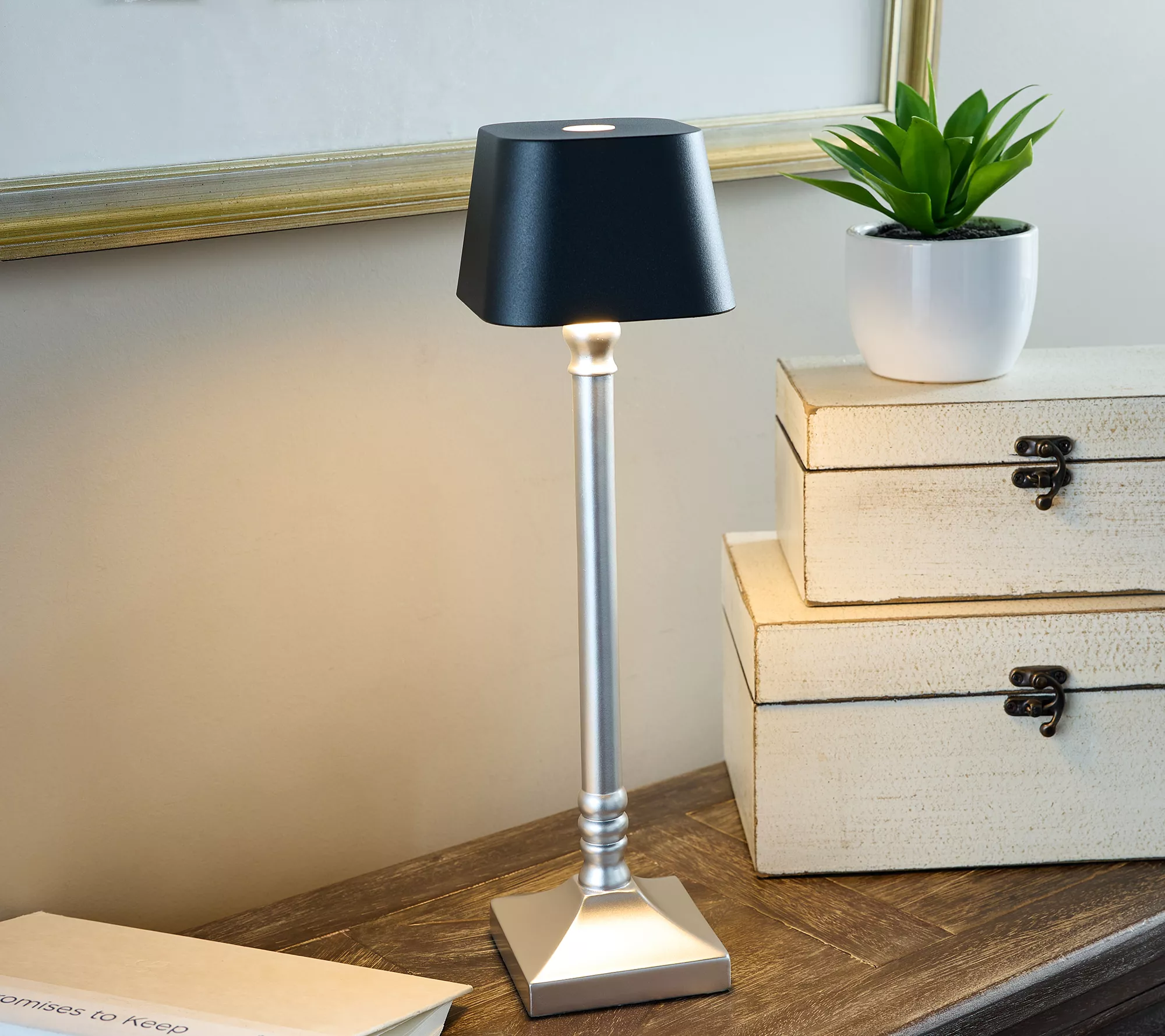 14" Everywhere Touch Table Lamp by Valerie