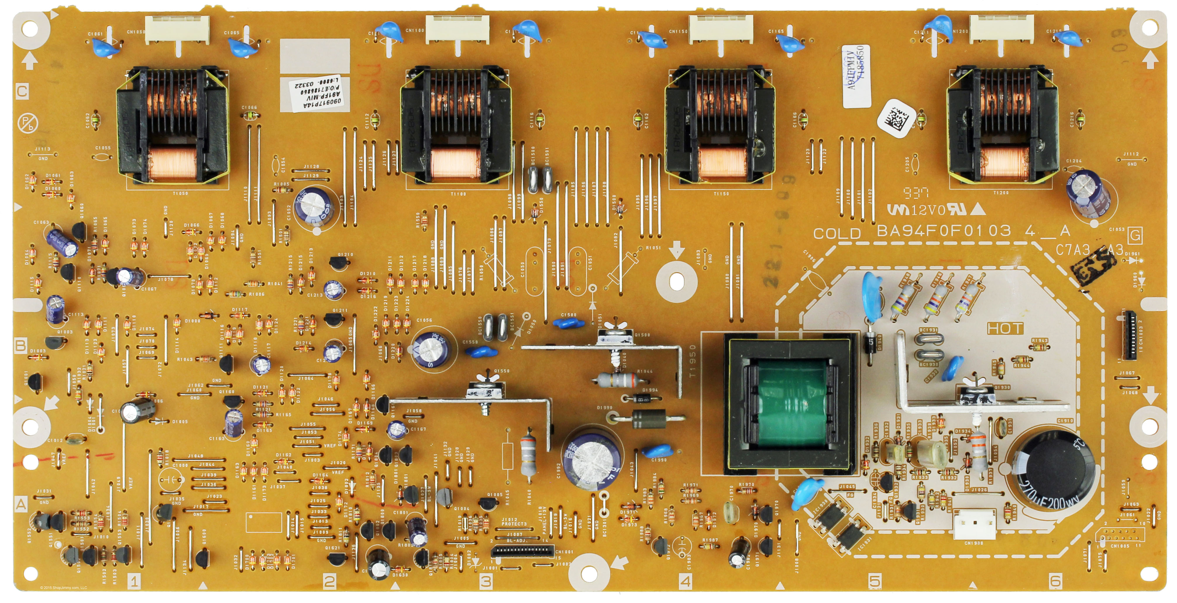 Emerson/Sylvania 1ESA21605 (BA94F0F0103 4_A) Inverter CBA