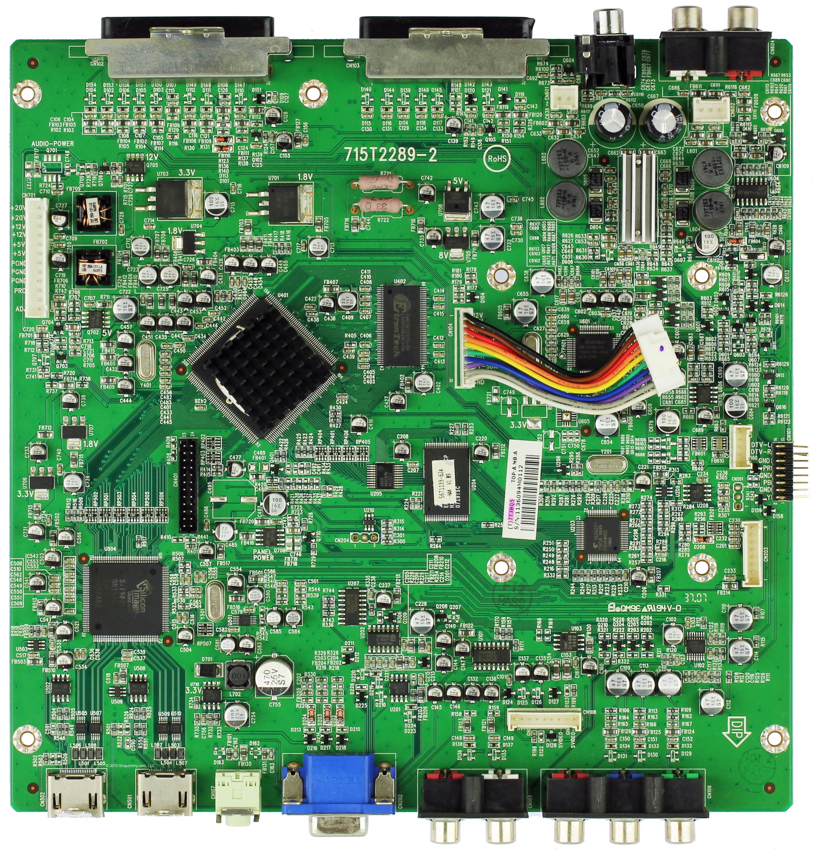 AOC International AOC CBPF7T3BQ5 Main Board for L42W781HS