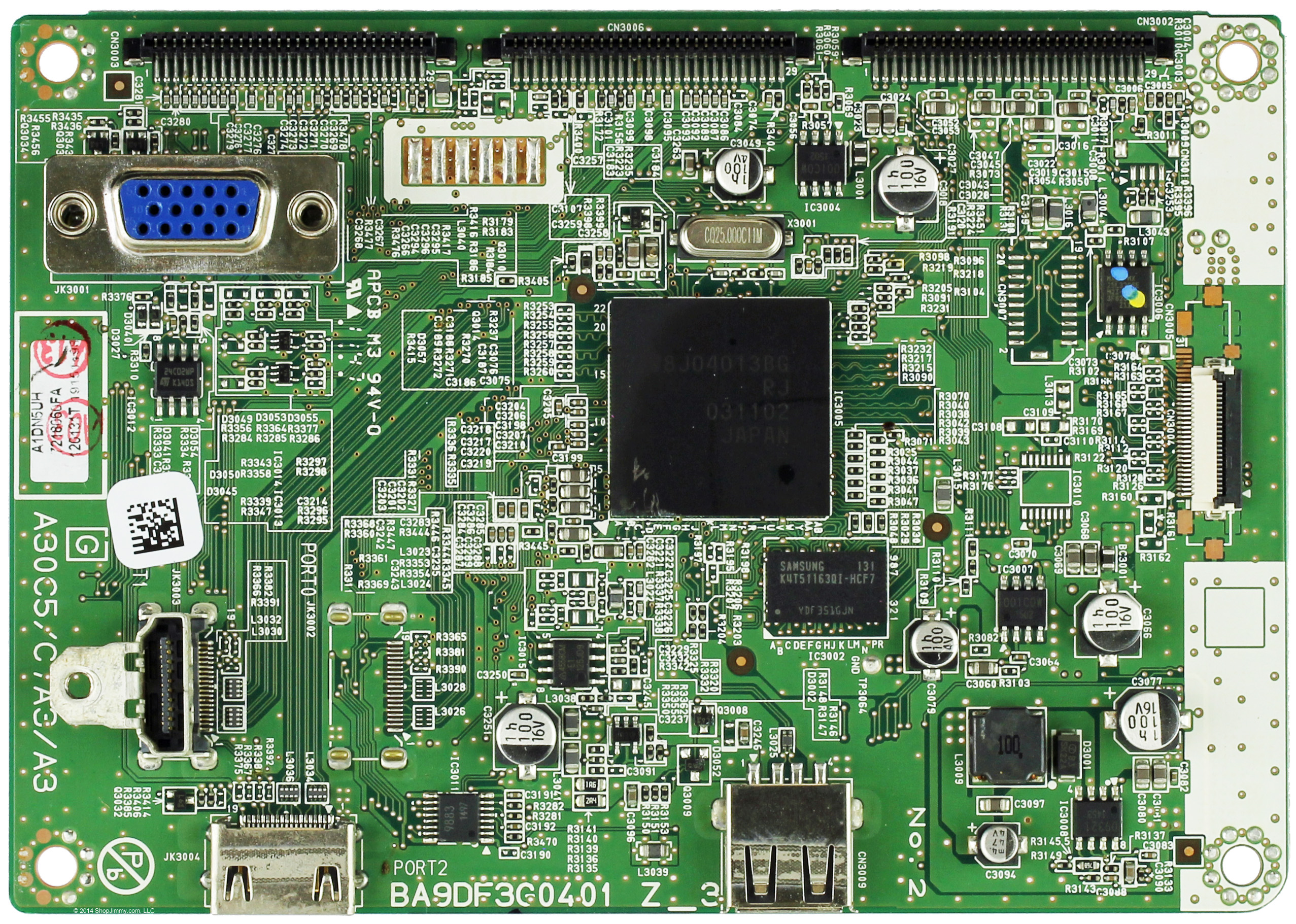 Emerson A1DN5MMA-001 Digital Main Board for LD190EM2 DS2