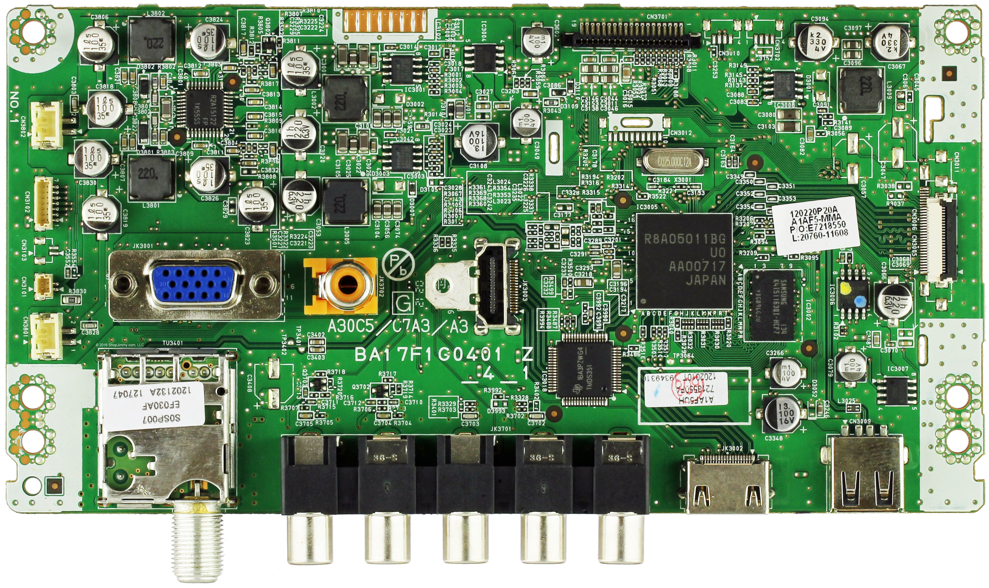 Emerson A1AF5MMA-001-DM Digital Main Cba