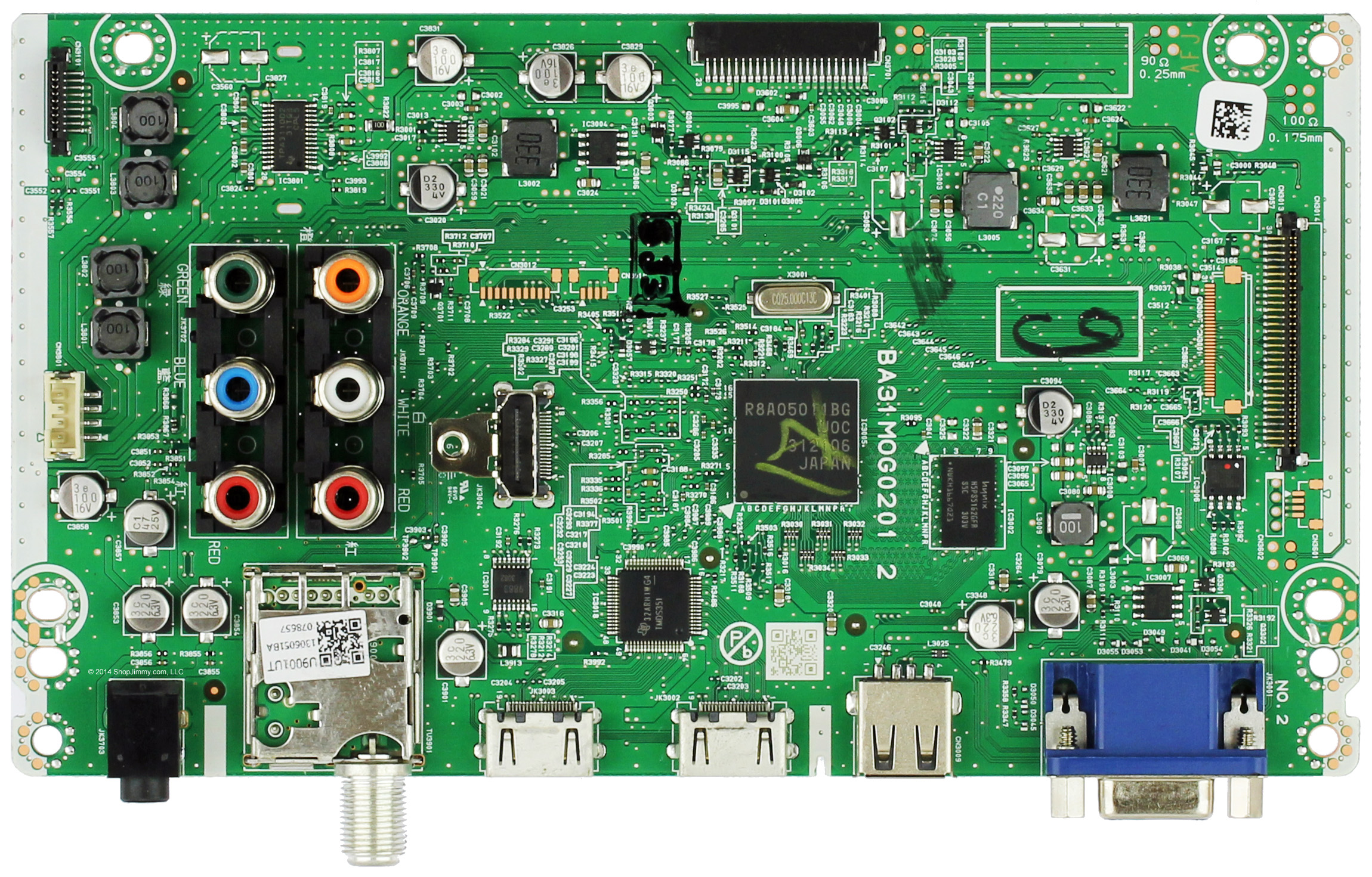 Emerson A3AFBMMA-001 Digital Main Board LF320EM4F