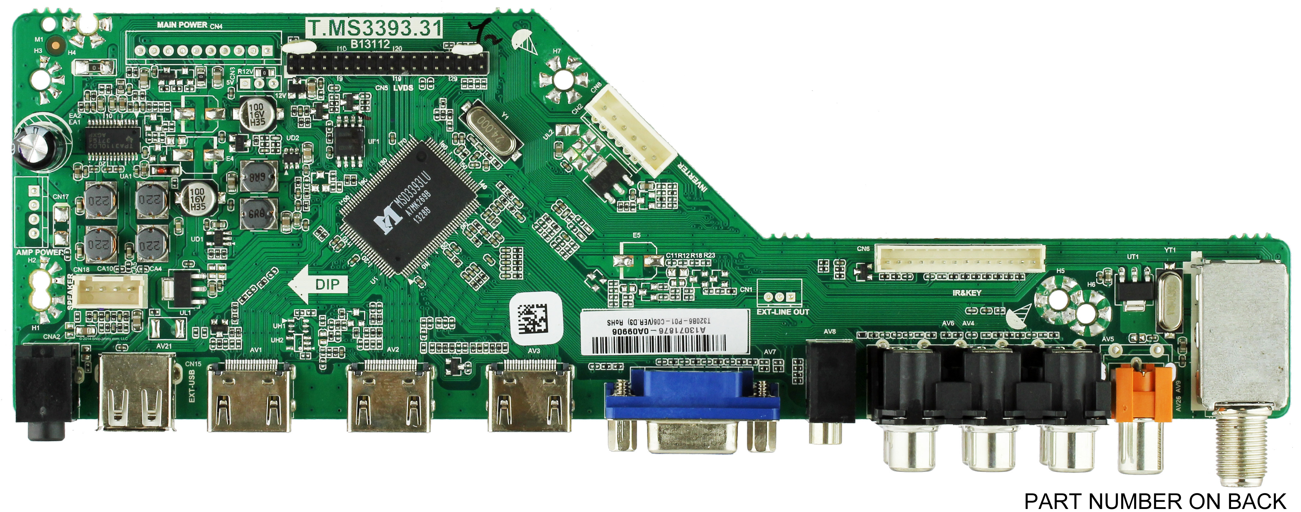 Element SY13220 Main Board for ELCFW329