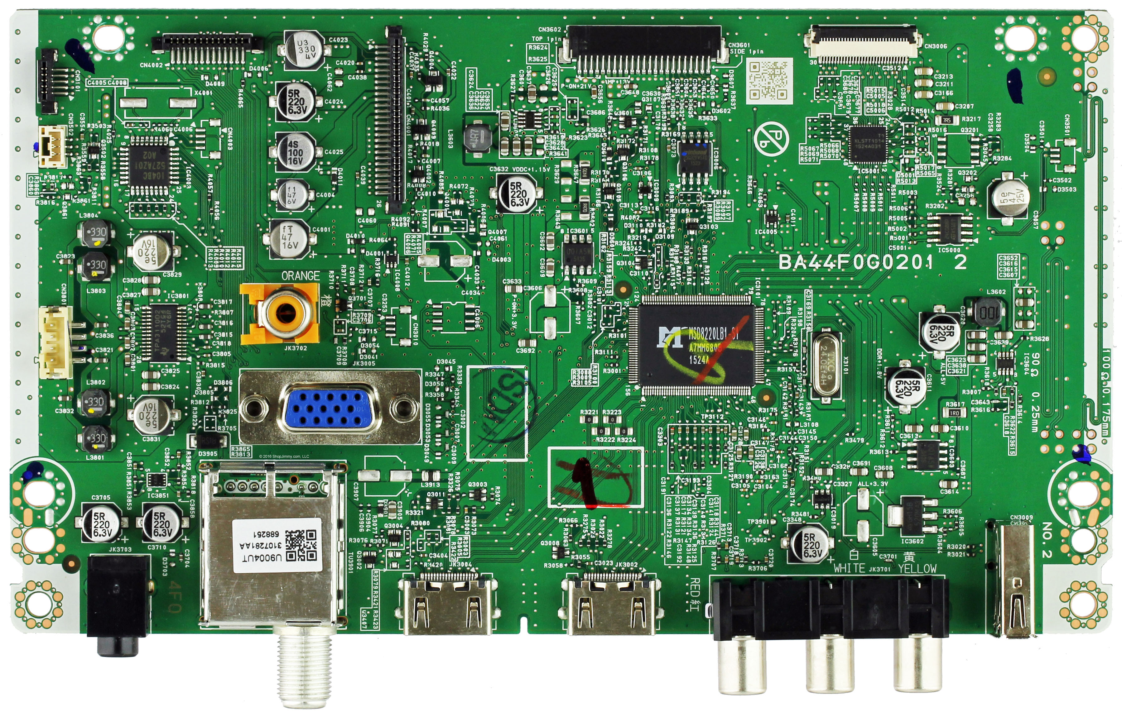 Emerson A44F0MMA-001 Digital Main Board for LD320EM5 (serial# beginning with ME1)