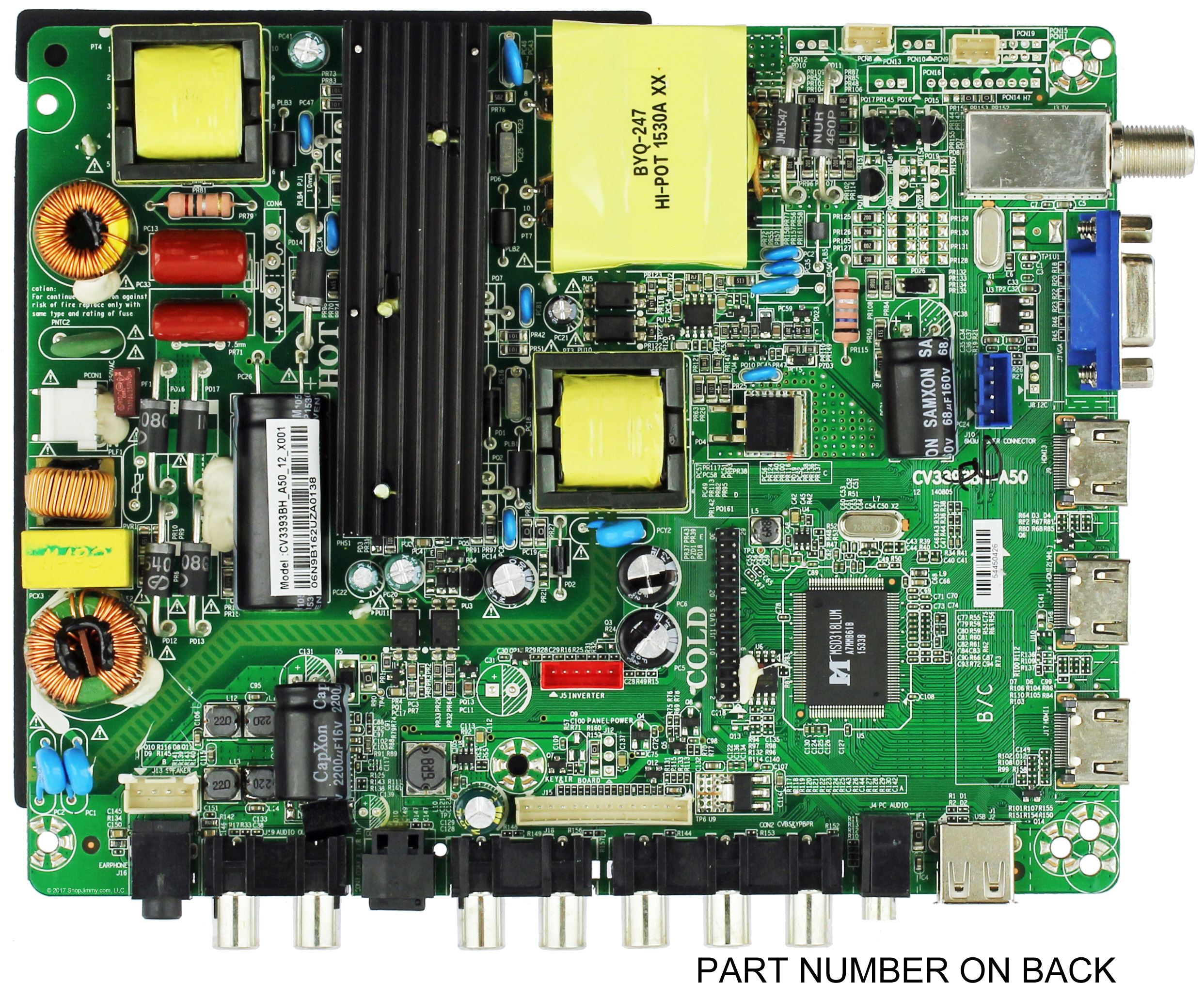 Element SY16099 Main Board / Power Supply for ELEFT506 (C6A2M Serial-See Note)