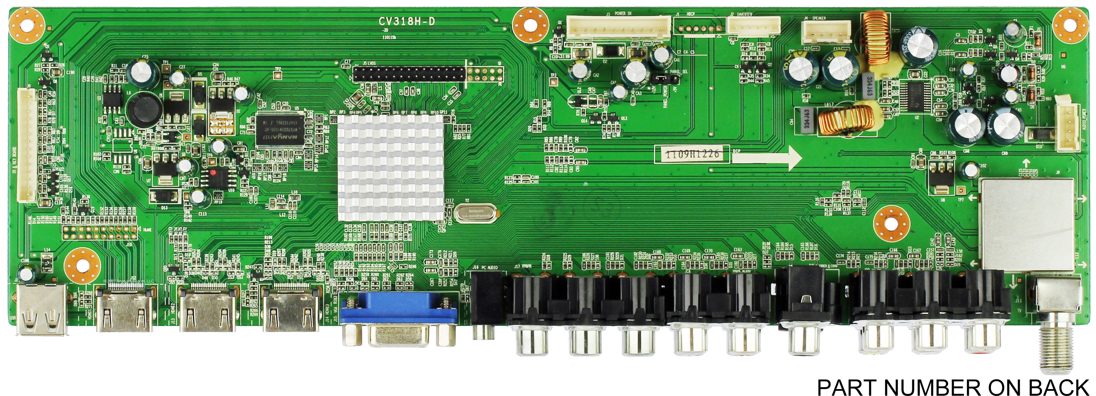 Apex Tools Apex 1109H1226 Main Board for LD3288T