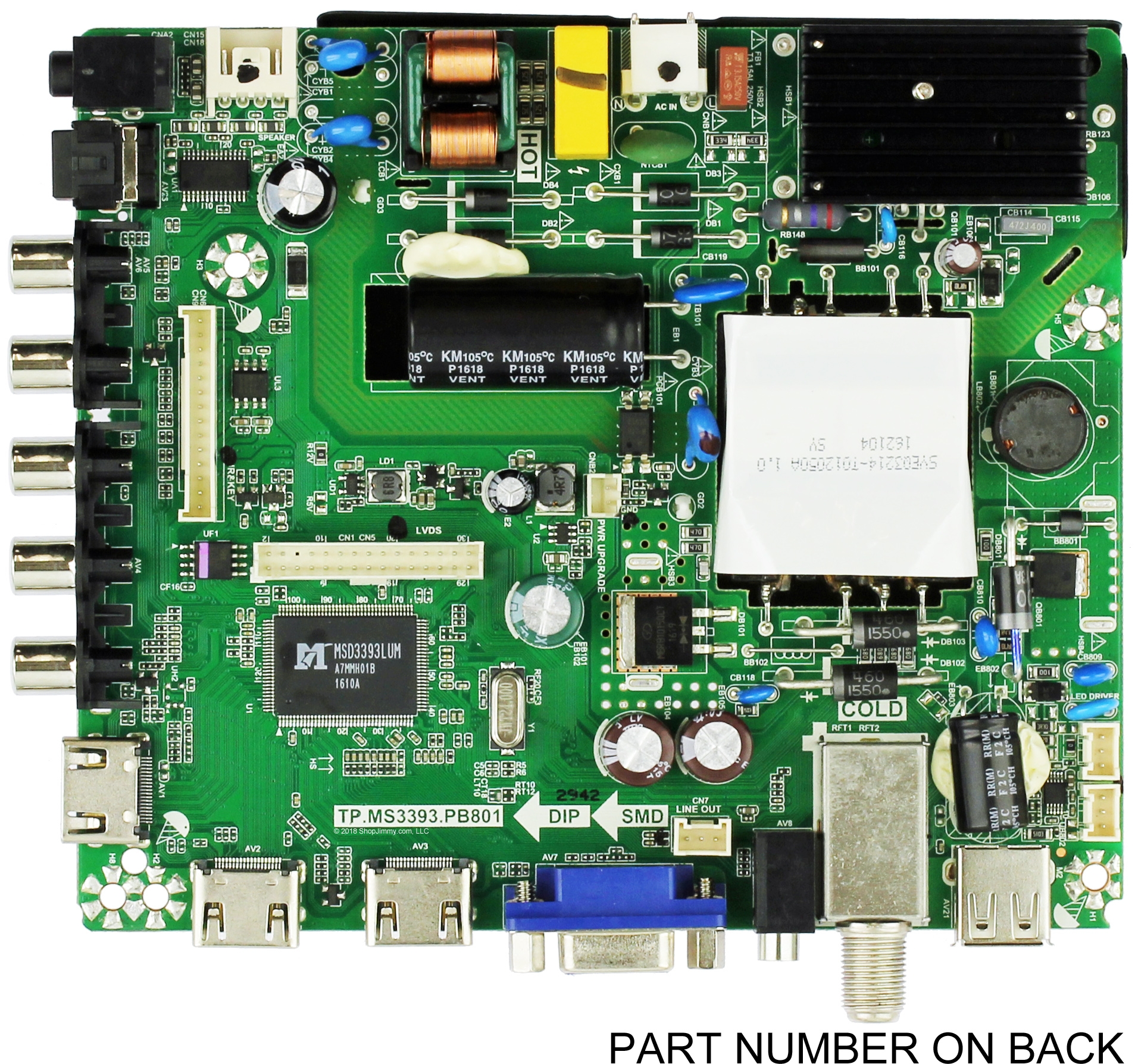 Element SY16198 Main Board / Power Supply for ELEFW3916