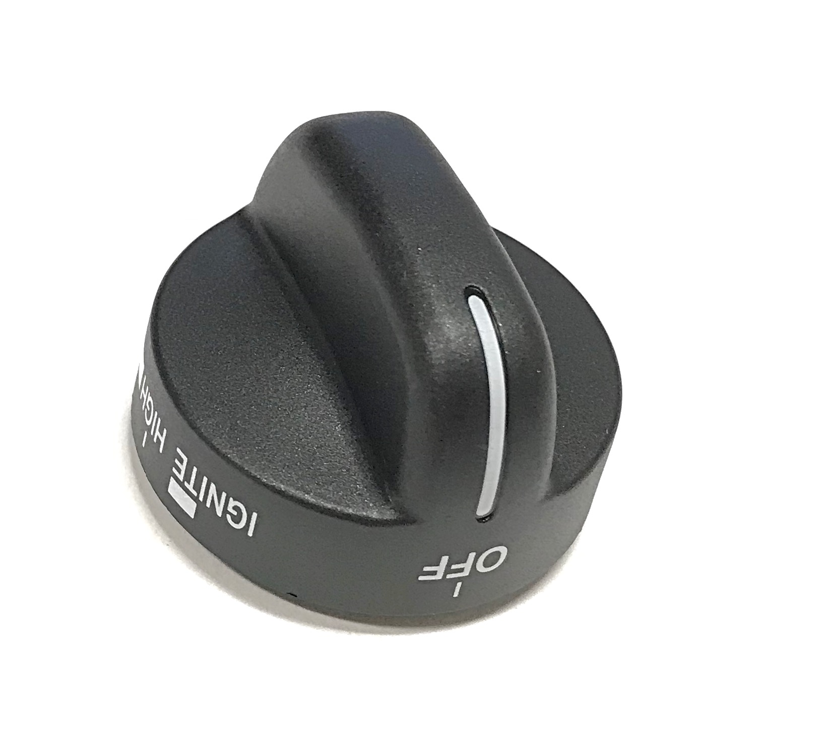 Whirlpool OEM Whirlpool Oven Range Black Burner Knob Originally Shipped With SF379LEKB1, SF379LEKB2, SF379LEKQ0, SF379LEKQ1