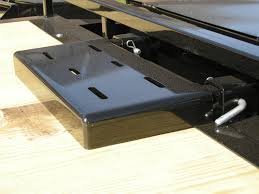 BWISE Heavy Duty Removable Winch Mount Plate with Bolt-ON OR Weld-ON RECIEVER Plate-Painted