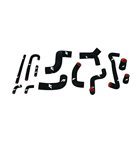 Mishimoto MMHOSE-E30-88BK Silicone Radiator Hose Kit Compatible With BMW E30 3-Series 1984-1991 Black