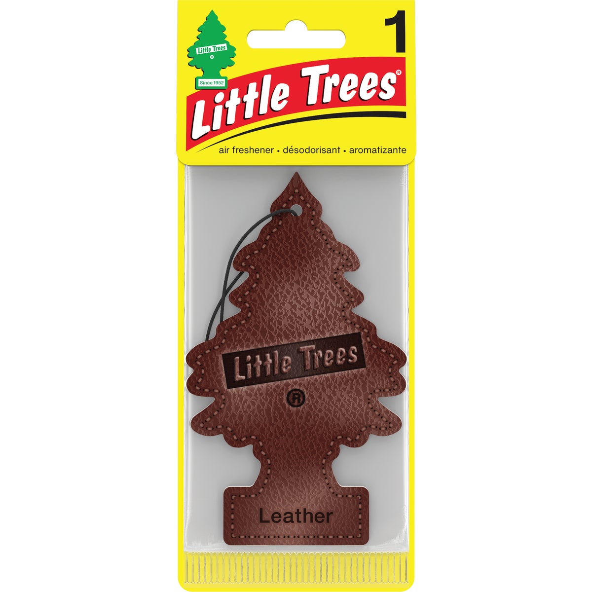 Little Trees U1P-10290 Little Trees Car Air Freshener, Leather U1P-10290