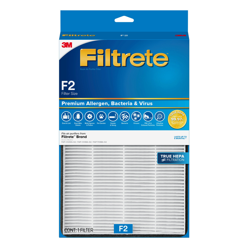 3M Filtrete 13 in. H X 8.2 in. W Rectangular HEPA Air Purifier Filter 1 pk