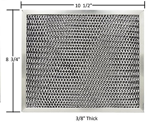 Blendin S97007696 Replacement Charcoal Filter for Non-Ducted Microwave Oven Range Hoods