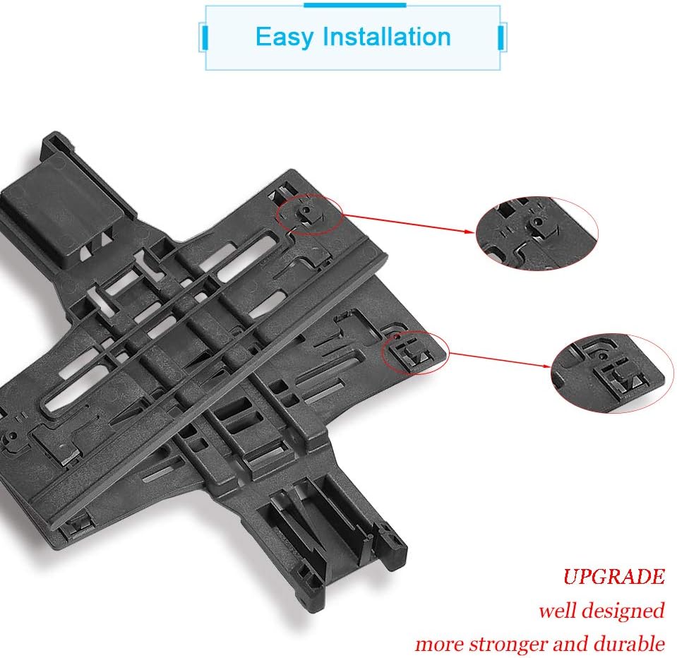 YMD Parts LLC W10546503 Upgraded Dishwasher Upper Rack Adjuster Replacement for Kitchenaid Whirlpool Dishwasher Parts Replaces W10418314, W10