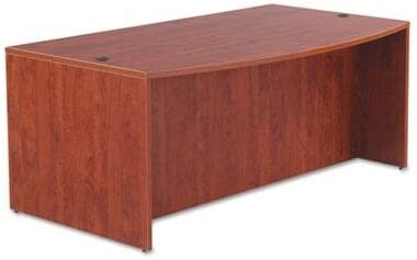 Alera Open Box Alera ALE Valencia Bow Desk Shell ALEVA227236MC - Medium Cherry