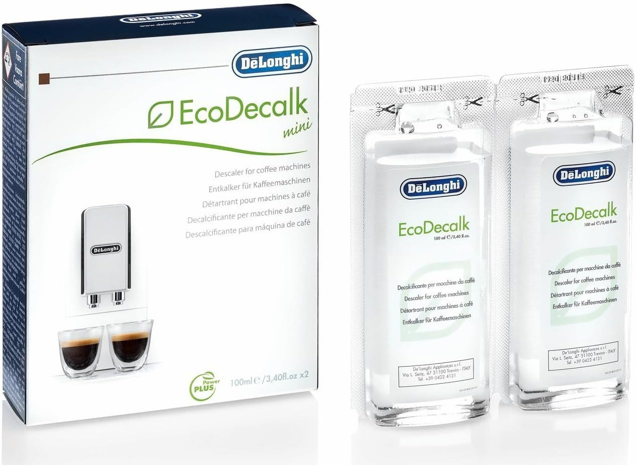 DeLONGHI Eco 3.4 Ounce Mini Descaler, Set of 2