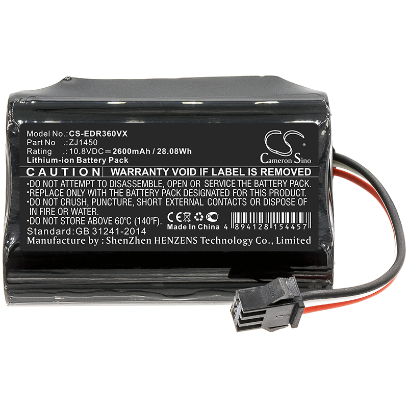 Cameron Sino Battery for Ecovacs D36A D36B DB35 Deebot Slim 1 10 2 TCR360 DA60-Darfon ZJ1450