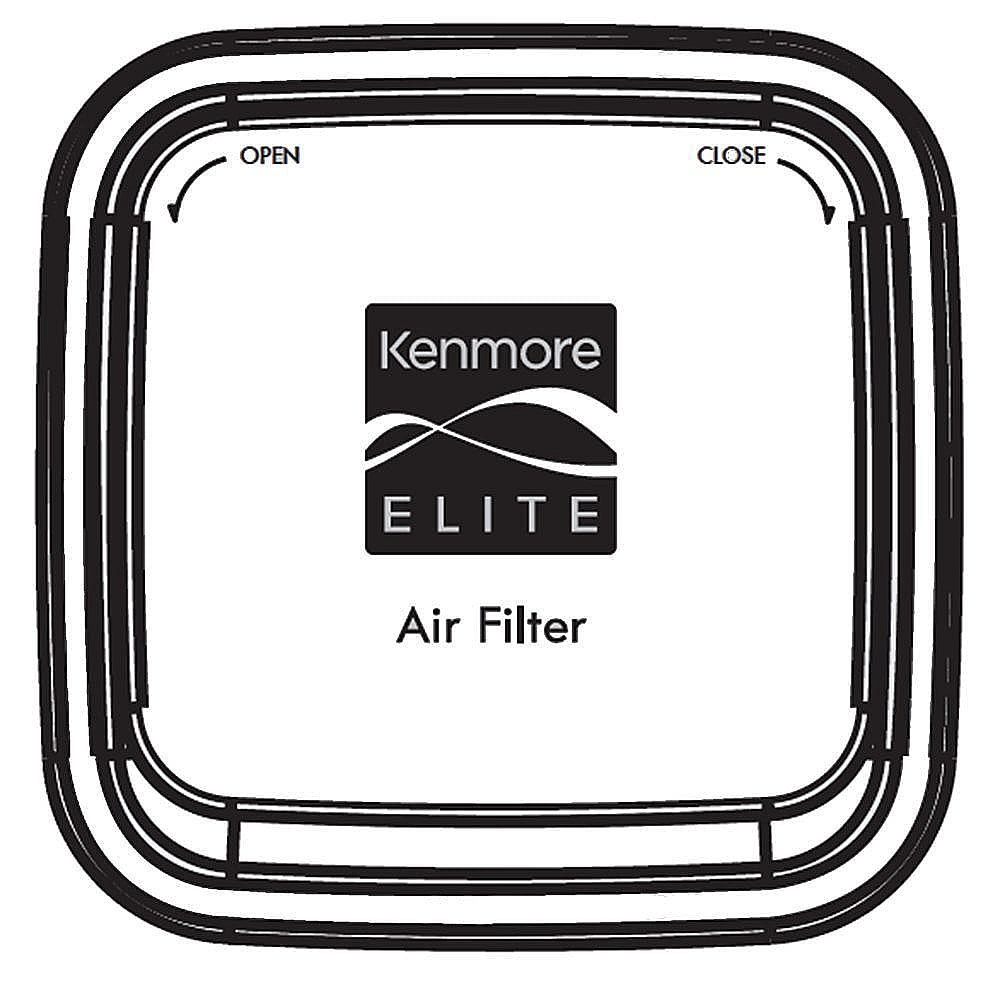 Daewoo 30114-0093902-00 Refrigerator Air Filter Cover Genuine Original Equipment Manufacturer (OEM) Part