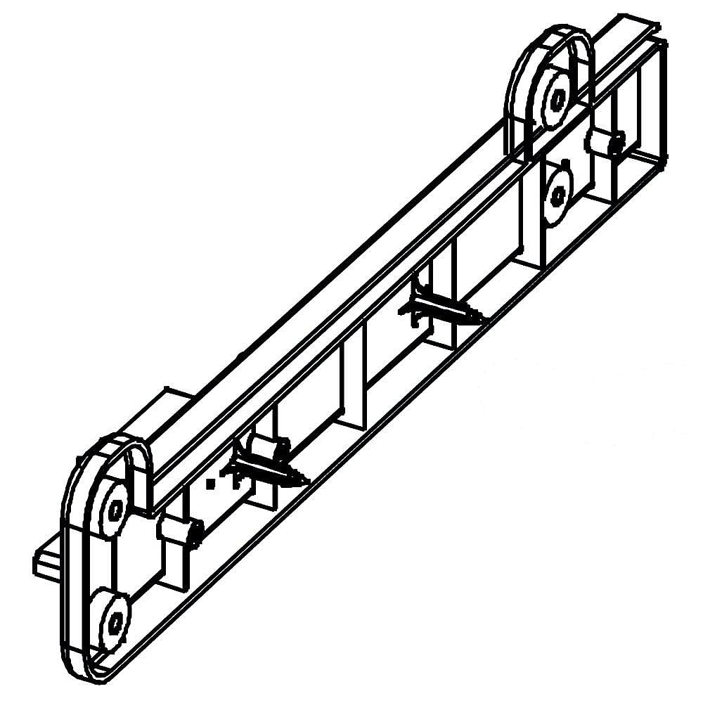 Daewoo 3015318700 Refrigerator Deli Drawer Slide Rail, Right Genuine Original Equipment Manufacturer (OEM) Part