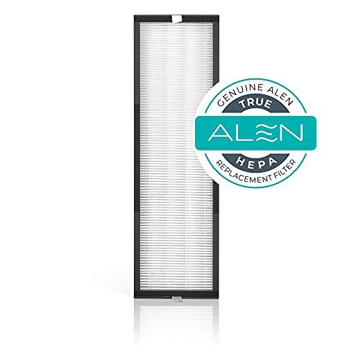 alen replacement air filter for t500, true hepa basic filter for allergies, pollen, dust, dander and fur