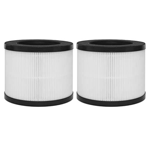 asheviller ma-18 replacement filter, compatible with ma-18 air purifier, 3-stage h13 true hepa and activated carbon filter, 2